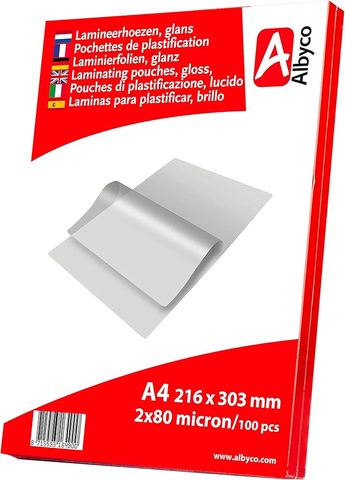 Albyco AMLSA480100 Folia do Laminowania