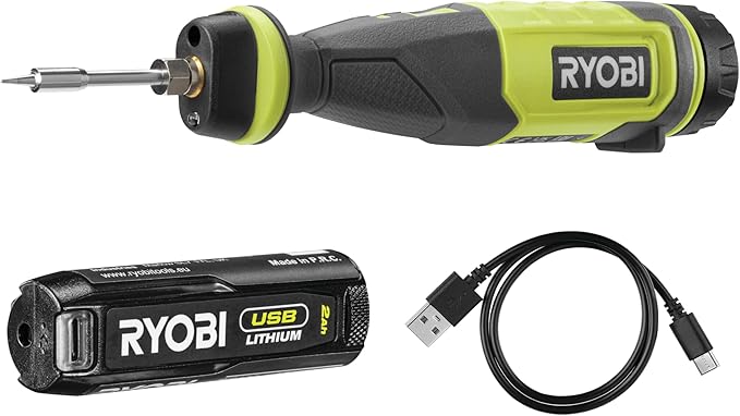 RYOBI Lutownica 4V USB Lithium