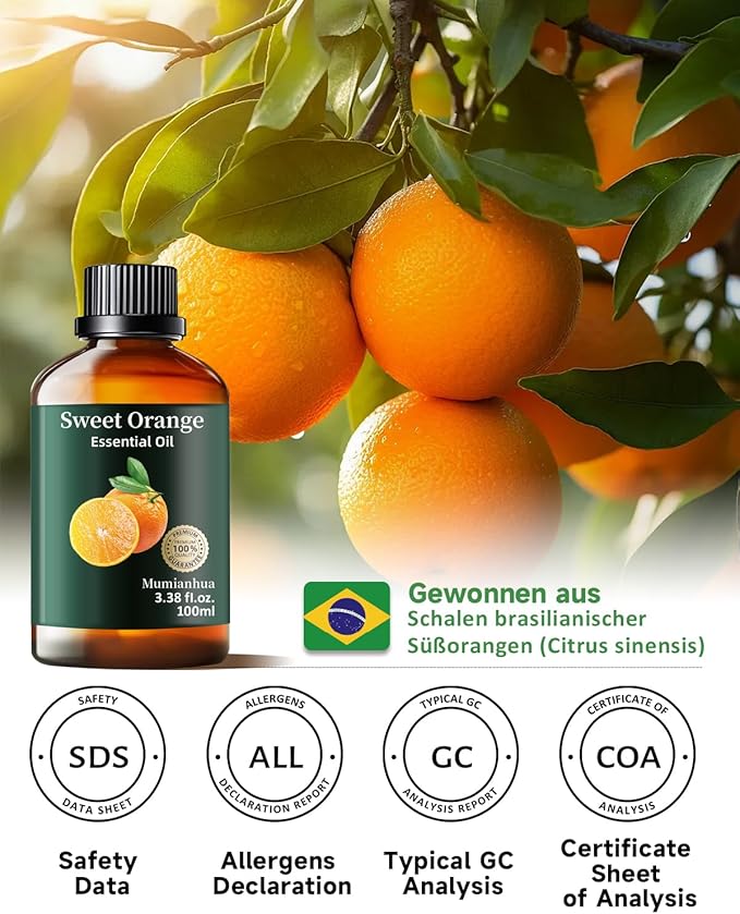 Olejek pomarańczowy 100 ml 100% naturalny olejek eteryczny - obrazek 7