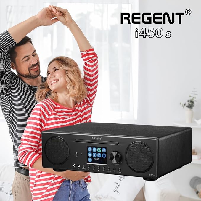 Głośnik REGENT i450s Spotify Connect DAB+ Radio internetowe - obrazek 3