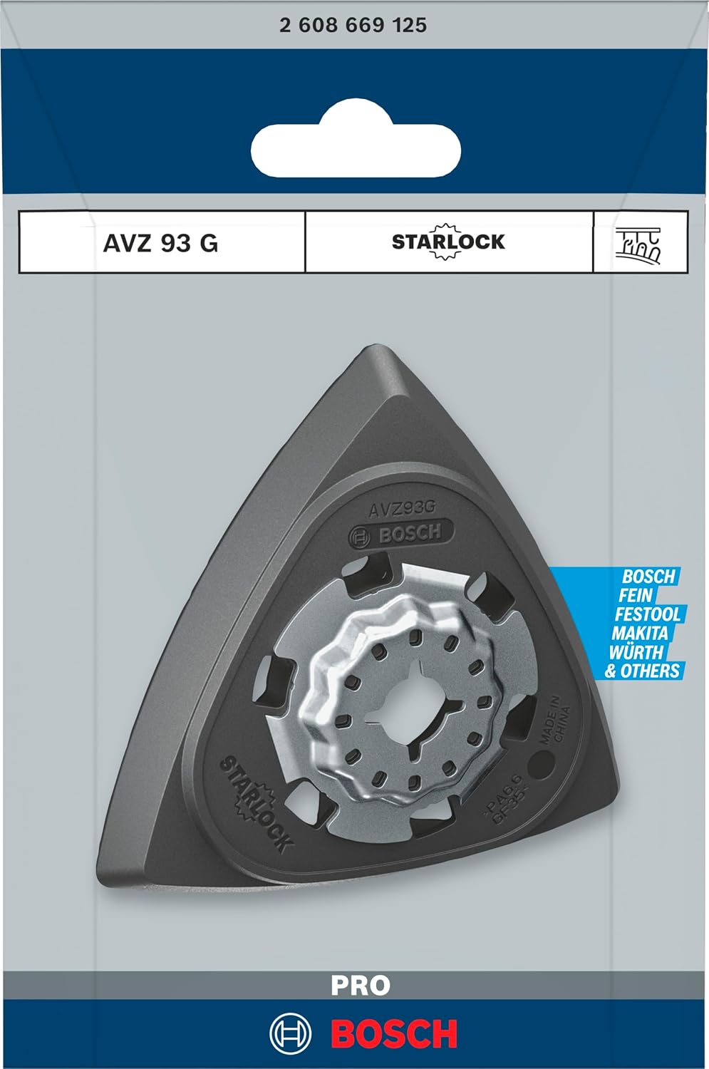 Bosch 1x Tarcza szlifierska PRO AVZ 93 G - obrazek 5