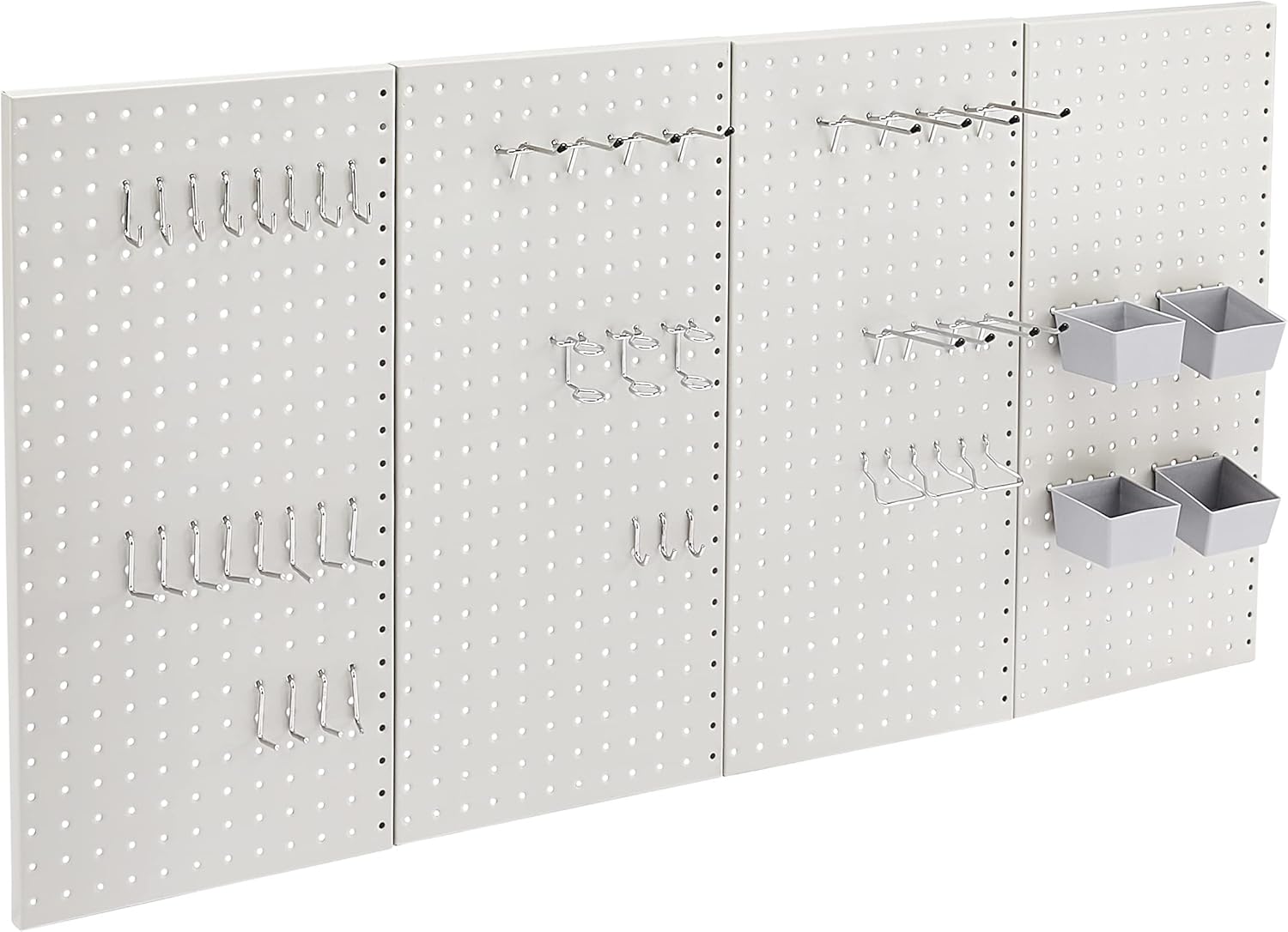 Amazon Basics zestaw prostokątnych metalowych tablic perforowanych - obrazek 2