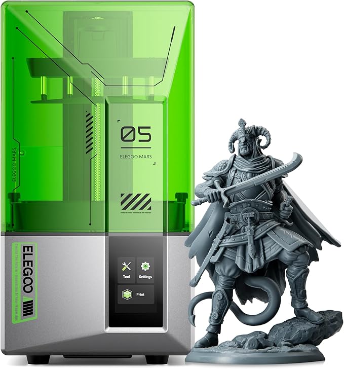 ELEGOO Mars 5 Resin Drukarka 3D z 4K Mono LCD