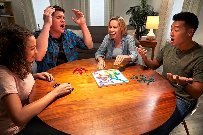 Mattel Games Blokus strategiczna gra planszowa dla rodzin - obrazek 3