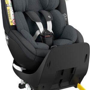 Maxi-Cosi Mica Pro Eco i-Size, fotelik samochodowy dla noworodka i malucha, 0-4 lata, 40-105 cm, obrót jedną ręką o 360°, ClimaFlow, łatwa do założenia, ochrona przed uderzeniami bocznymi G-Cell,
