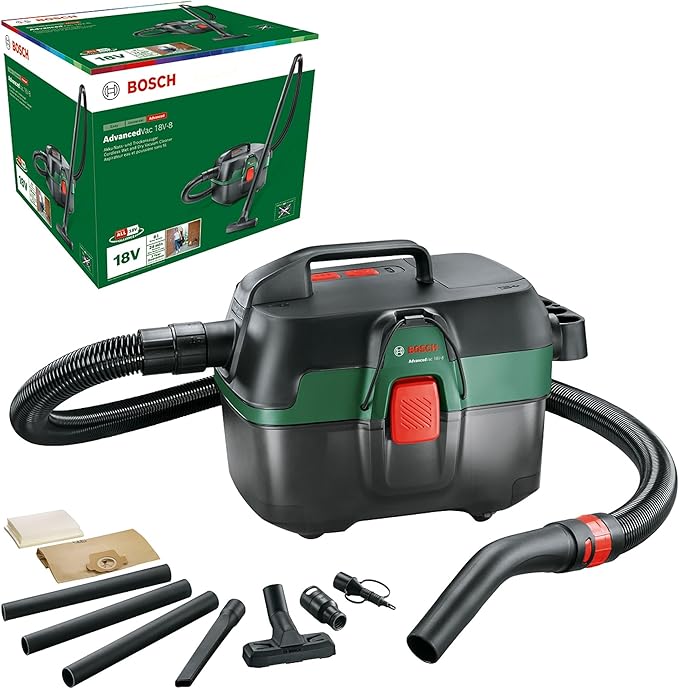 Bosch Home And Garden Akumulatorowy Odkurzacz do Pracy na Sucho