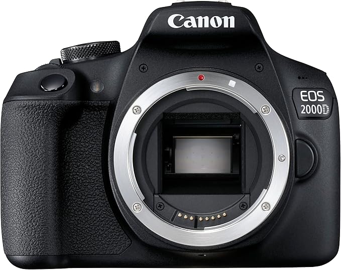 Canon EOS 2000D lustrzanka – z obiektywem EF-S 18-55 F3.5-5.6 III (24,1 MP, DIGIC 4+, 7,5 cm (3,0"), LCD, Full HD, WIFI, czujnik APS-C CMOS, czarny - obrazek 3