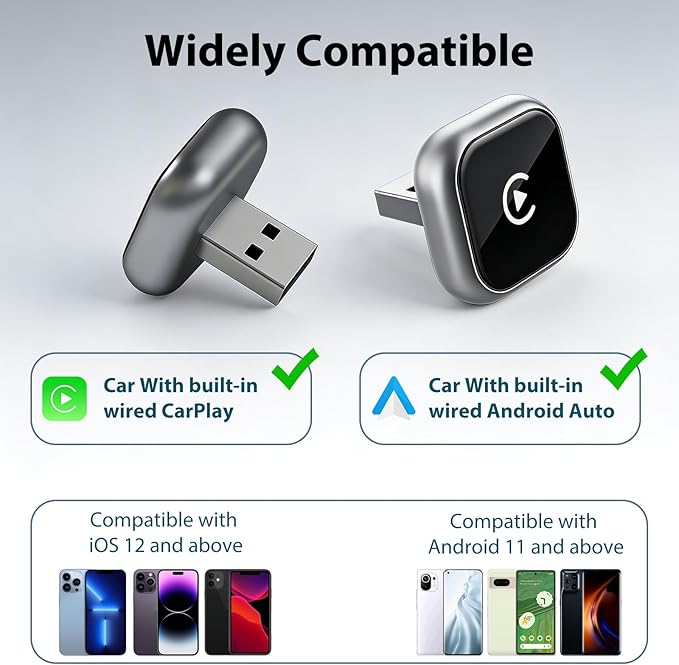 Sunweyer Bezprzewodowy adapter CarPlay i bezprzewodowy adapter - obrazek 3