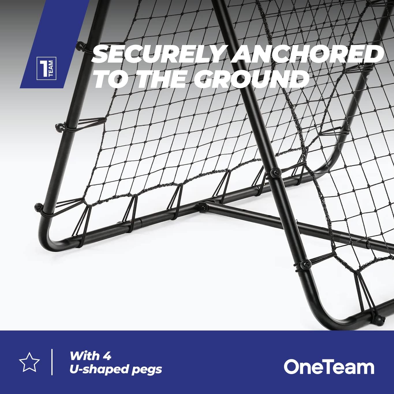 OneTeam Rebounder dwustronna do treningu piłki nożnej - obrazek 6