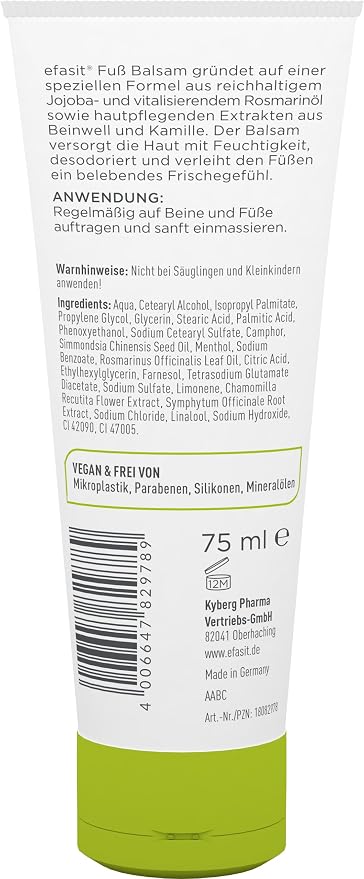 efasit Balsam do stóp bogata pielęgnacja stóp w przypadku suchych - obrazek 6