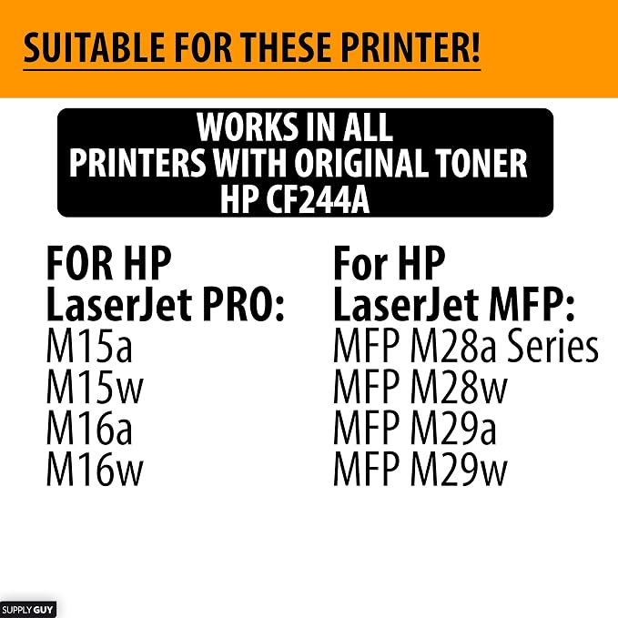 Supply Guy Toner kompatybilny z CF244A HP 44A do HP Laserjet Pro - obrazek 2