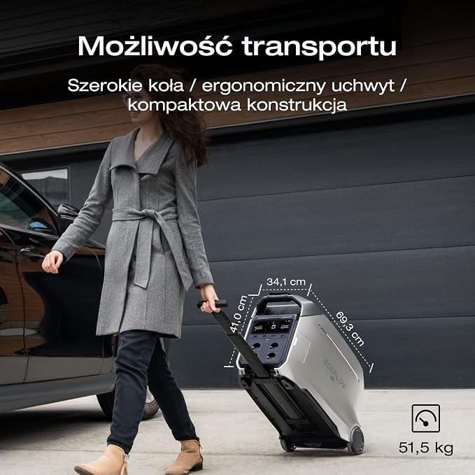 Przenośna elektrownia EF ECOFLOW DELTA Pro - obrazek 2