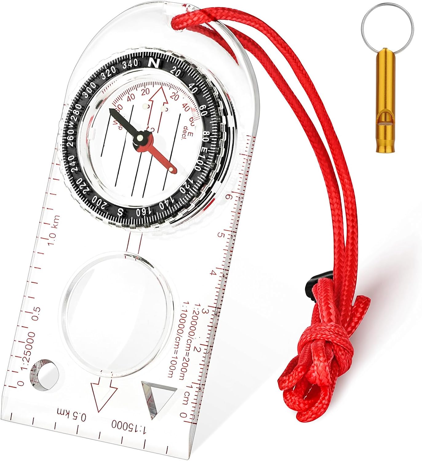 flintronic Kompas outdoorowy kieszonkowy kompas - obrazek 2