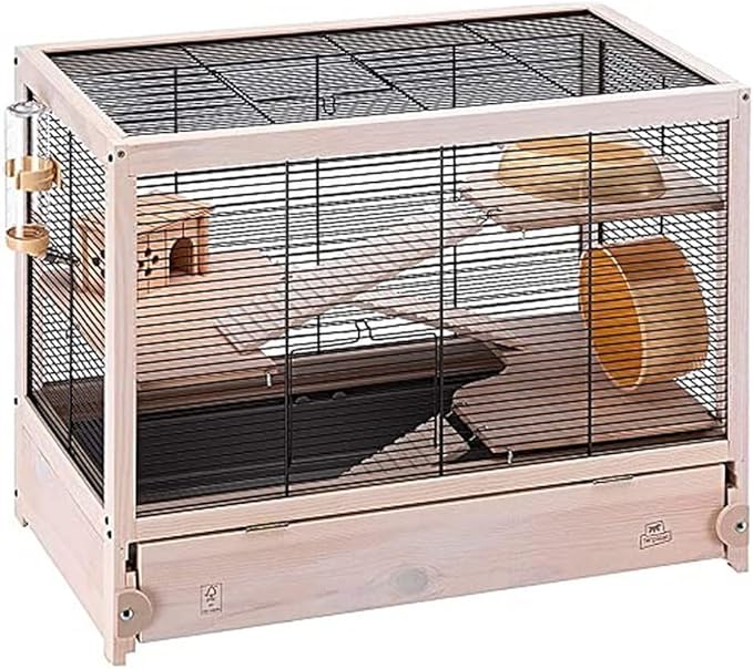 Ferplast Drewniana klatka FSC dla chomików HAMSTERVILLE