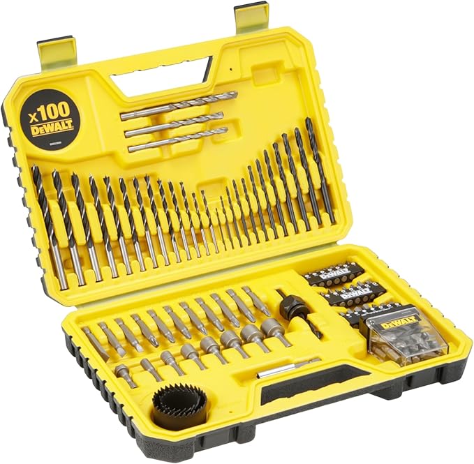 DEWALT, Zestaw 100 wierteł, bitów, nasadek, DT71563-QZ