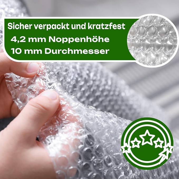 POSH Folia bąbelkowa 100 m x 50 cm szerokości folia bąbelkowa - obrazek 4