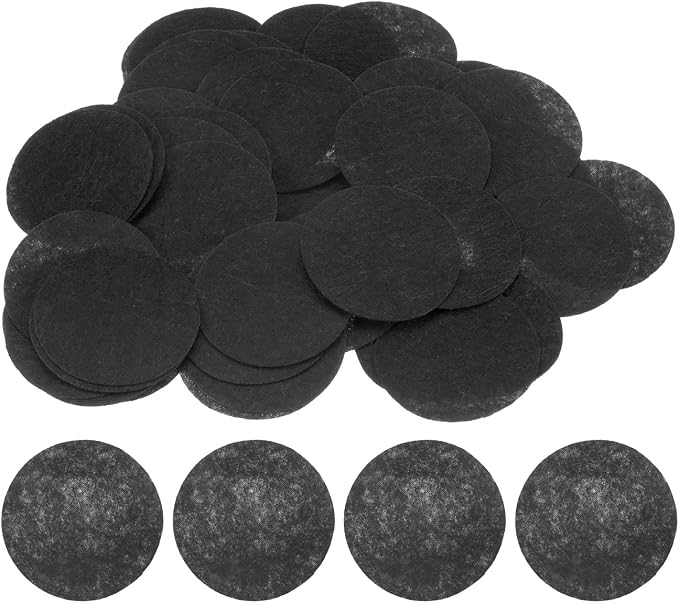 sourcing map 100 szt. okrągłe filcowe koła 50 mm 2" rzemiosło