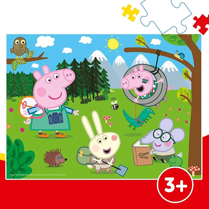 Trefl Puzzle 30 Elementów Leśna wyprawa Świnka Peppa - obrazek 2