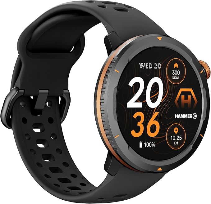 Hammer Smartwatch 2 Lite wyświetlacz AMOLED - obrazek 4
