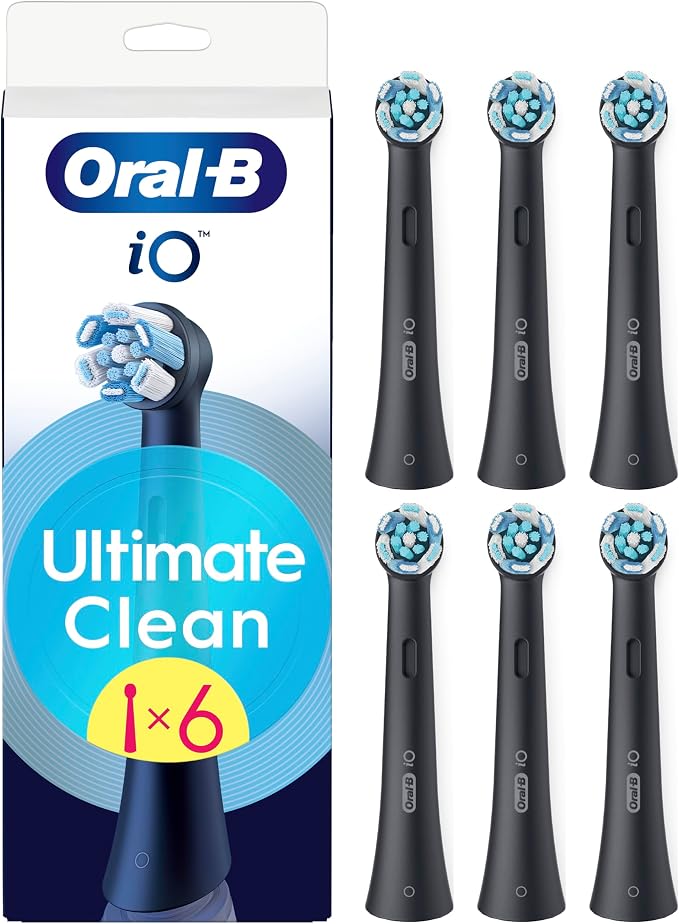 Oral-B iO Ultimate Clean Black wymienne okrągłe końcówki