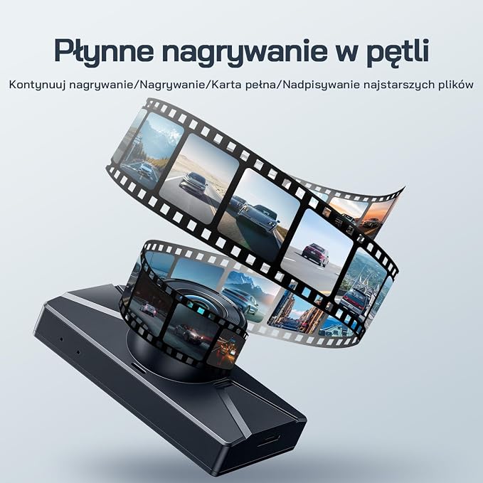 Kamera samochodowa WOLFANG przednia i tylna - obrazek 7
