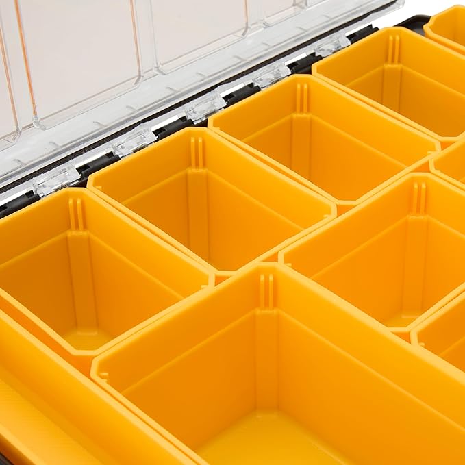 DEWALT Solidny Dwst1-71194 - organizador z tapa transparente tstak v sellado dla profesjonalistów i majsterkowiczów do pracy profesjonalnej wysoka trwałość - obrazek 6