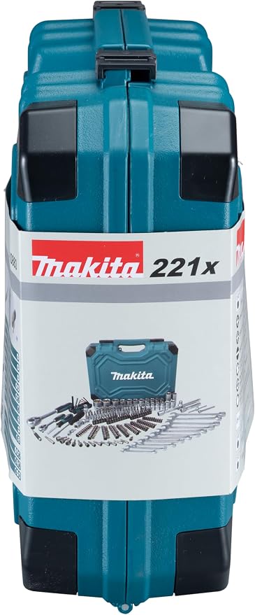 Makita Zestaw Wierteł, Czarny/Niebieski, 221 Elementów - obrazek 6