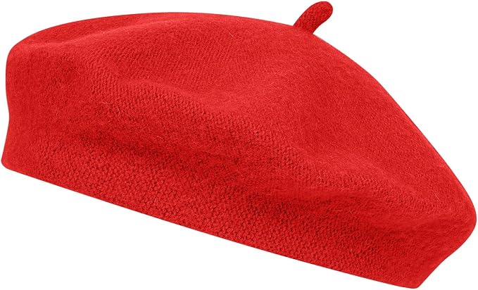 Francuska czapka damska klasyczna czapka