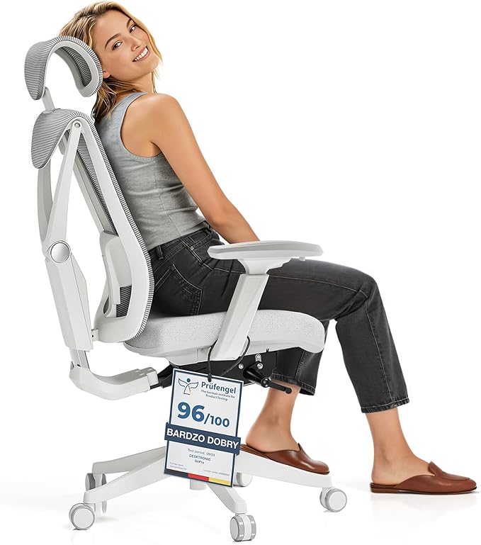 Desktronic Fotel Ergonomiczny Biurkowy