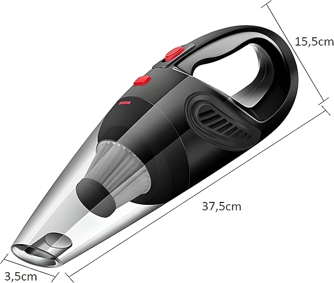 Retoo Odkurzacz 4-w-1 Dry DC 12V 120W 4200Pa - obrazek 3