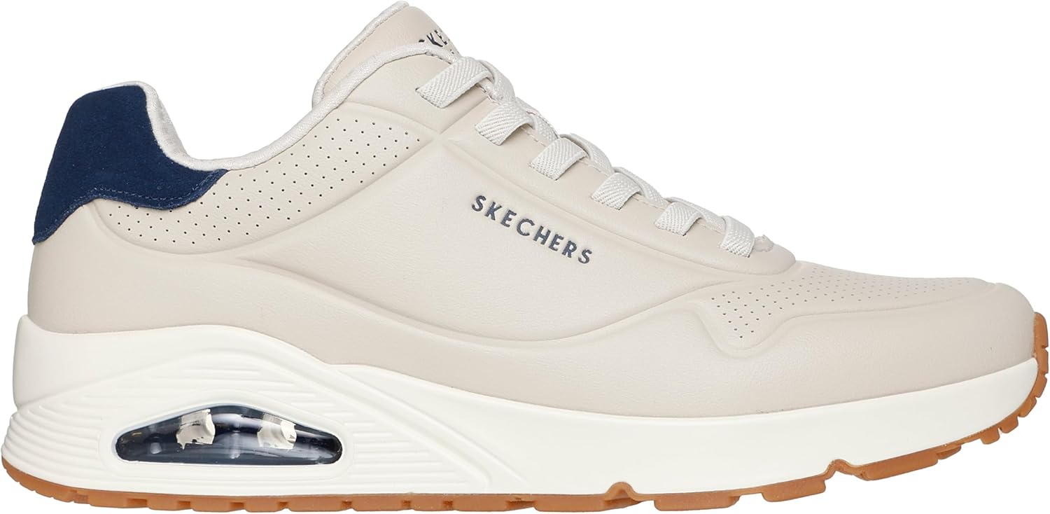 Skechers Mężczyźni Uno Tailored AirAdidasy - obrazek 2