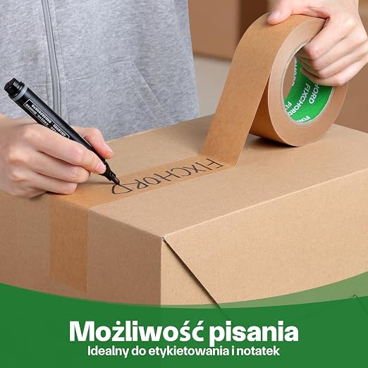 Papierowa Taśma Pakowa 48mm x 50m - obrazek 7