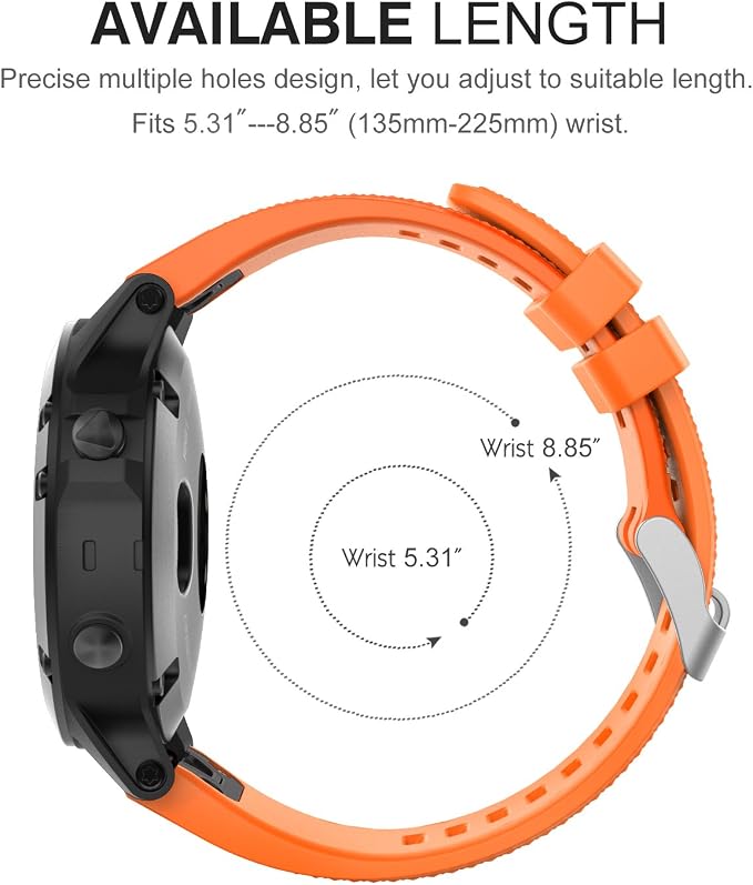 MoKo Pasek kompatybilny z zegarkiem Garmin Fenix - obrazek 6