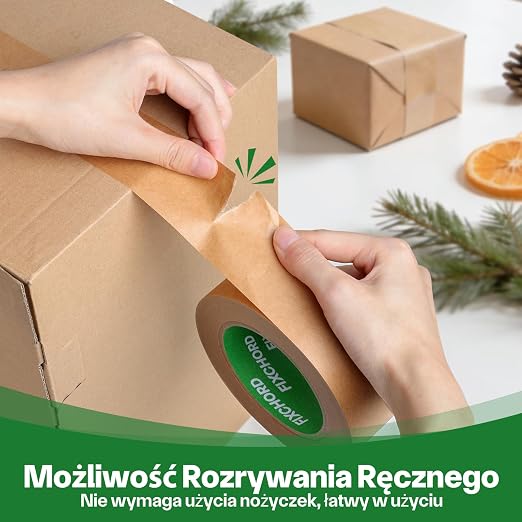 Papierowa Taśma Pakowa 48mm x 50m - obrazek 6
