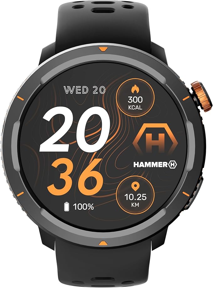 Hammer Smartwatch 2 Lite wyświetlacz AMOLED