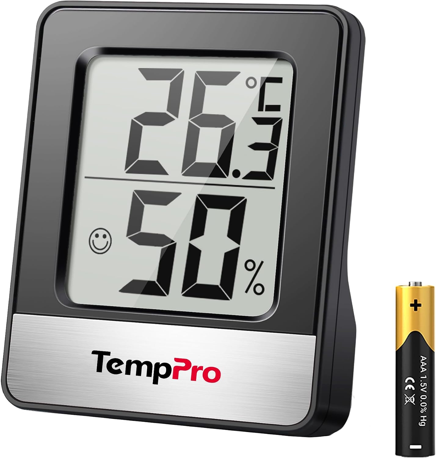 ThermoPro TP49 cyfrowy mini termometr z funkcją higrometru - obrazek 2