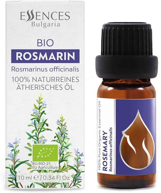 Essences Bułgaria Organiczny Olejek Eteryczny z Rozmarynu 10 ml - obrazek 3