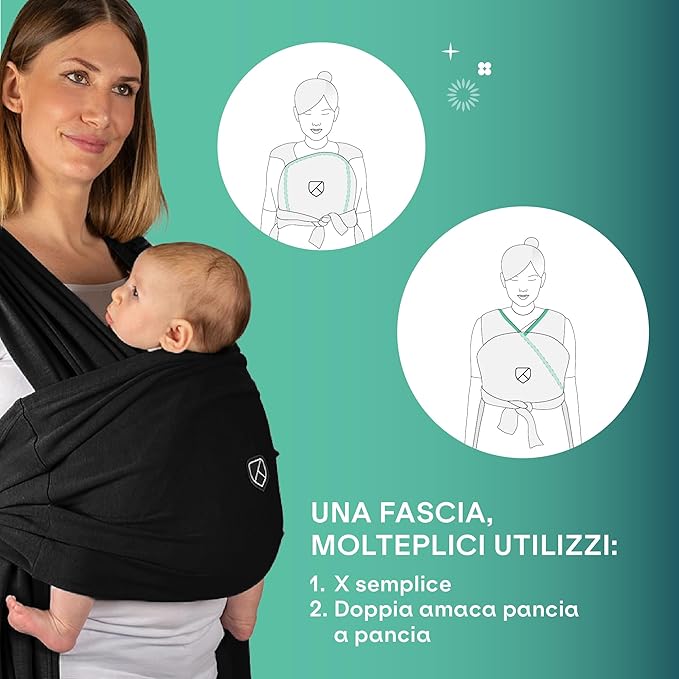 Koala Babycare Chusta do noszenia niemowląt - obrazek 5