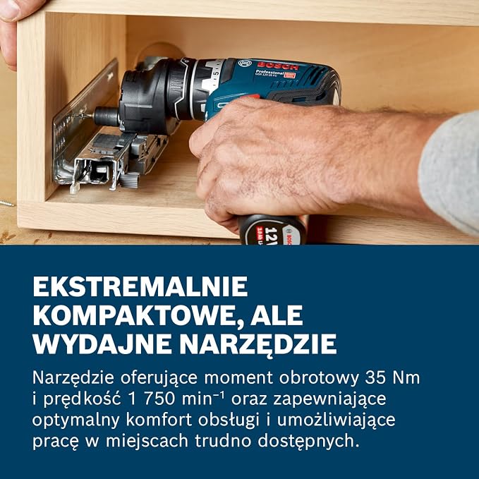 Bosch Professional system 12V: akumulatorowa wiertarko-wkrętarka GSR - obrazek 6
