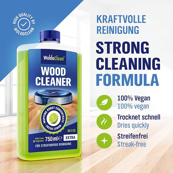 WoldoClean Środek czyszczący do robotów mopujących 750 ml - obrazek 3