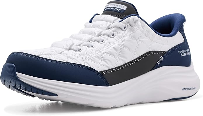 Skechers Damskie buty sportowe Contour Foam, białe, 4,5 UK, biały, 37.5 EU