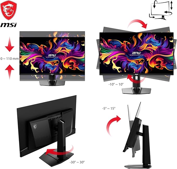 MSI MAG 321UPX QD-OLED - obrazek 5