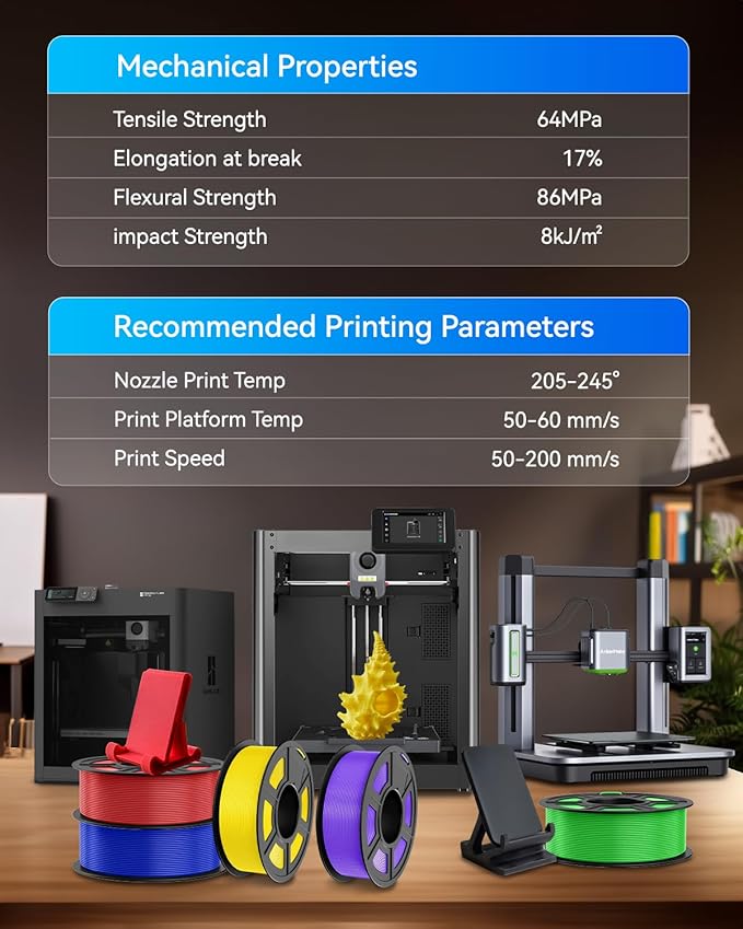 JAYO PLA+ filament 1 75 mm filament PLA Plus do drukarki 3D - obrazek 7