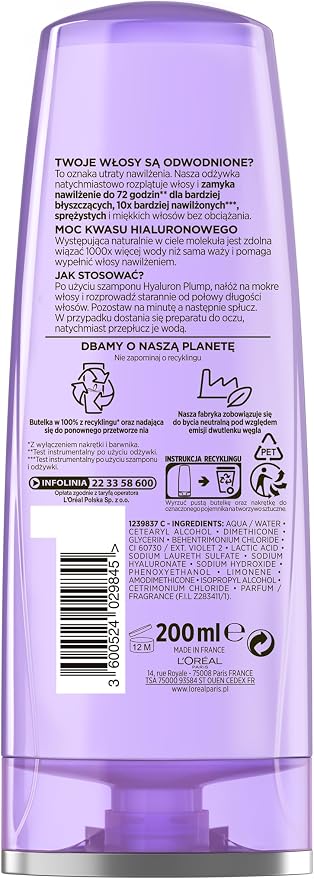 Elseve Hyaluron Plump odżywka nawilżająco-scalająca - obrazek 2