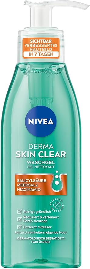 NIVEA Derma Skin Clear żel do mycia