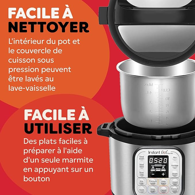 Instant Pot Szybkowar elektryczny Duo Mini 3L - obrazek 7