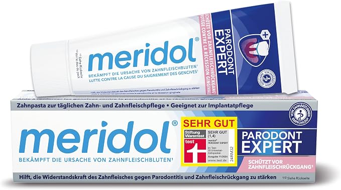 Meridol Parodont-Expert Zahnpasta bei Parodontitis und
