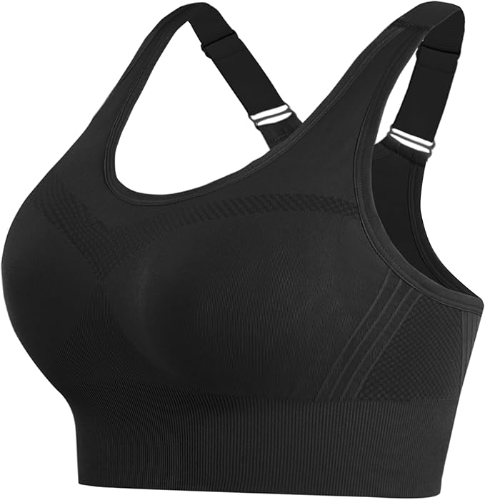 Litherday Damski biustonosz sportowy Max Control Solid High Impact