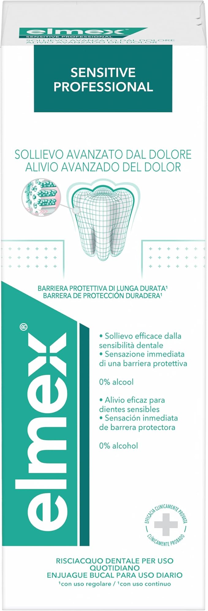 elmex Sensitive Professional 400 ml płyn do płukania jamy ustnej