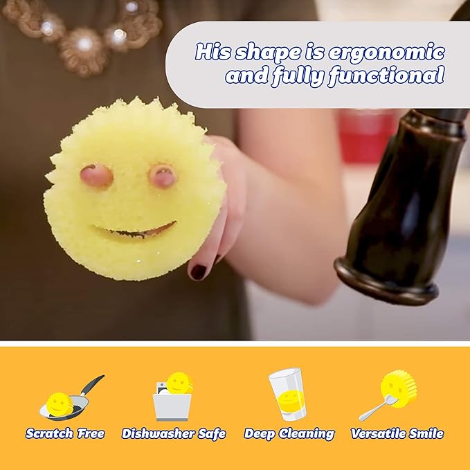 Scrub Daddy Original Gąbki do Czyszczenia - obrazek 4